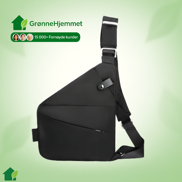 StrideSafe™ multifunksjonell tyverisikret crossbody-veske