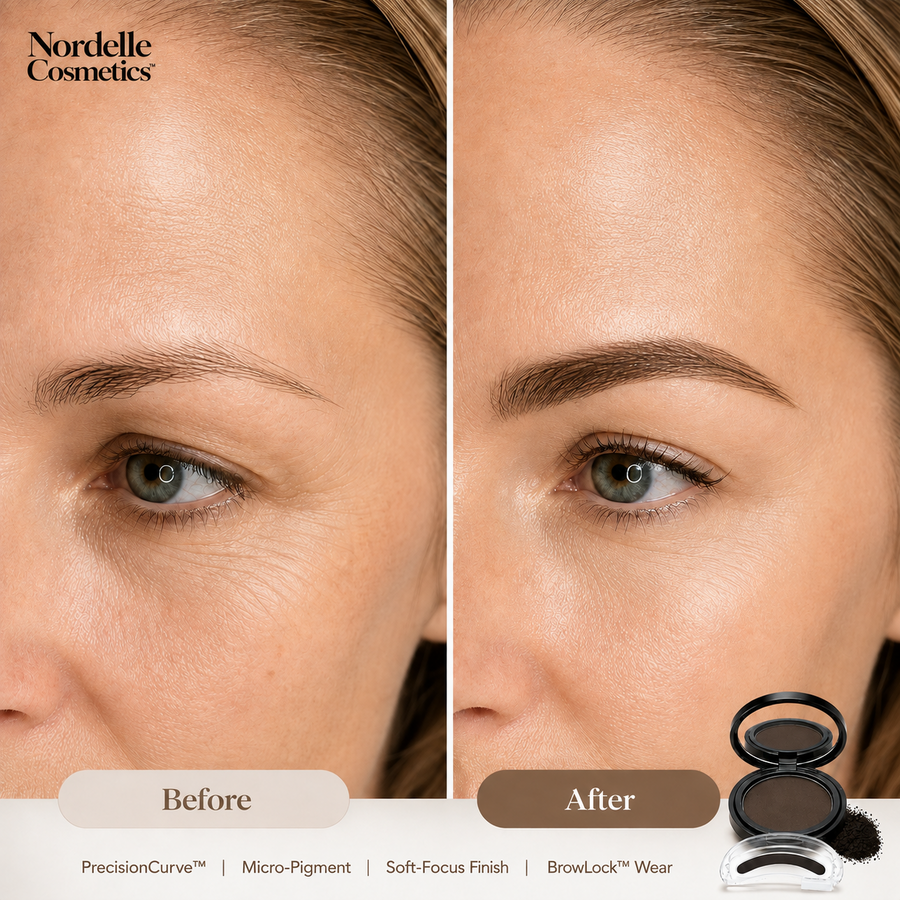 Nordelle™ Brow Stamp Kit – Beautiful, Natural Brows in Seconds