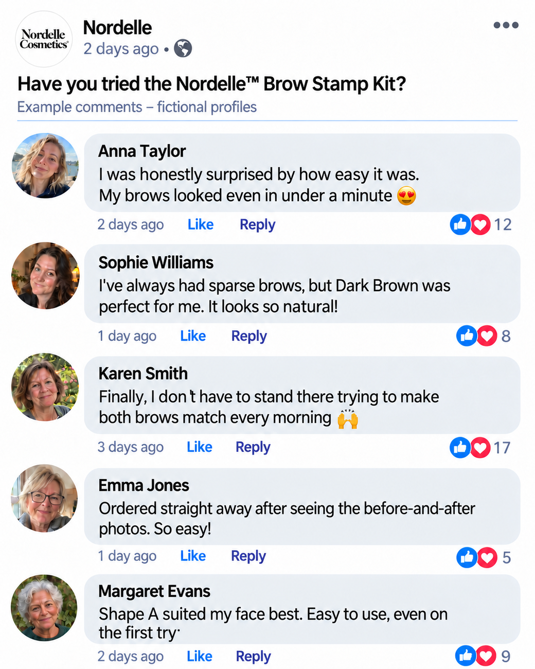 Customer comment
