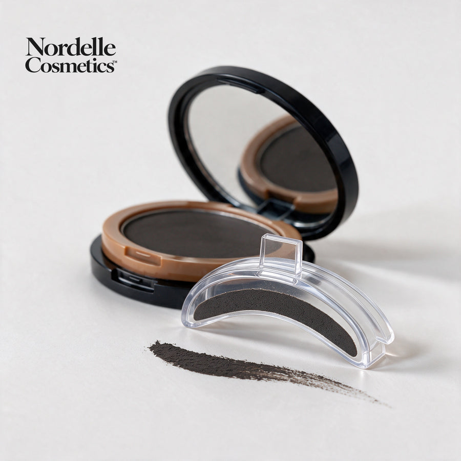 Nordelle™ Brow Stamp Kit – Beautiful, Natural Brows in Seconds